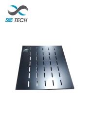 SBE TECH SBT5820003 SBE TECH SBE-CF1918V Charola fija ventilada para gabinete de 800 mm de profundidad x 19"