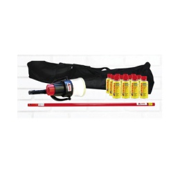 SDI SOLO-810-KIT Kit De Prueba De Detectores De Humo Incluye Extension Telescopica SOLO-101 1.2 m Dispensador SOLO-330 4" 12 Latas De Humo M8 y Bolsa De Transporte SOLO-604