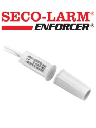 SECO LARM SEC1180007 Seco-Larm SM2075QW - Contacto magnetico blanco GAP 3/8" de empotrar tipo taquete Compatible paneles DSC / RISCO / BOSCH