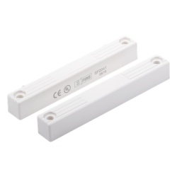 SFIRE SF-2041 Contacto Magnético para Puertas y Ventanas / GAP 70 mm / Perfil Delgado / Operación NC / 12 VCC