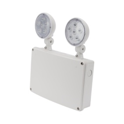 SFIRE SFWMC Luz de Emergencia LED / 600 Lumenes / Montaje Universal / Bateria 6V 4.5Ah / 120-277 VAC