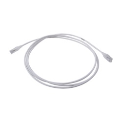 SIEMON MC6-07-0228 Patch Cord MC6 Modular Cat6 UTP CM/LS0H 2.13 Metros (7 Pies) Color Blanco Diametro Reducido (28AWG)