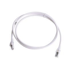 SIEMON ZM6A-S05-02B Patch Cord Z-MAX Cat6A S/FTP CM/LS0H 1.52 Metros (5 Pies) Color Blanco Version Bulk (Sin Empaque Individual)