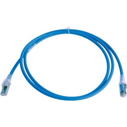 SIEMON ZM6A-S05-06B Patch Cord Z-MAX Cat6A S/FTP CM/LS0H 1.52 Metros (5 Pies) Color Azul Version Bulk (Sin Empaque Individual) - Img 2