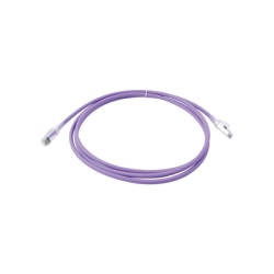 SIEMON ZM6A-S07-08B Patch Cord Z-MAX Cat6A S/FTP CM/LS0H 2.13 Metros (7 Pies) Color Violeta Version Bulk