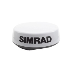 SIMRAD 000-14535-001 Radar Marino HALO24 / 48 NM de Alcance / Domo Compacto de 24 Pulgadas / Tecnologia de Compresion de Pulso / Velocidad de Rotacion 60 RPM / Tecnologia VelocityTrack Doppler / Compa