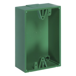 STI KIT-71100A-G Caja trasera de montaje color verde para estaciones de parada STOPPER