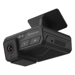 STREAMAX DCMAX Dashcam AI Doble Lente / 2+1 Canales / 4 Megapixel (1520P) Black Light Frontal + 4 Megapixel Cabina / ADAS + DSC + BSD / eMMC 256GB + Micro SD 1TB / H.265 / -40Â°C a +70Â°C