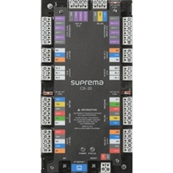 SUPREMA CS20P CoreStation (CS20P) Panel de Control de Acceso /para 2 puertas / PoE / 2 entradas wiegand / Conexion lectores esclavos por RS485