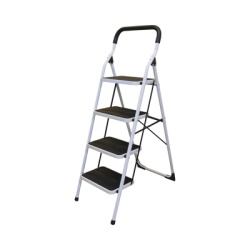 SURTEK SYS-ETT-4 Escalera Plegable Tipo Taburete de Acero de 1.37 m.