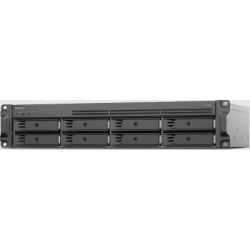 SYNOLOGY RS1226+ Rack NAS 2U / 8 Bahías / AMD Ryzen V1500B 2.2 GHz / 2.5GbE / M.2 NVMe / Escalable a 12 Bahías