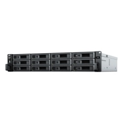 SYNOLOGY RS2423+ Servidor de Almacenamiento RackStation RS2423+ | 12 Bahias | 2U | Hasta 216 TB | Rendimiento 3 500/1 700 MB/s | Expansion a 432 TB | 10GbE | Fuentes de Alimentacion Duales | Alta Disp