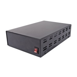 Syscom 12VCD-25A Fuente Industrial de switcheo Regulada 13.8 Vdc 25 Amp.