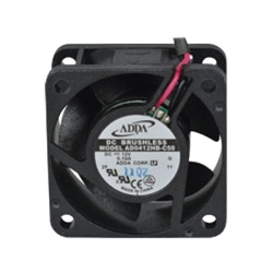 Syscom 2220218 Ventilador Axial de 40 X 40 X 20 mm Rodamiento de Baleros Cables de 30 cm 12 Vcc 100 mA 8.8 CFM.