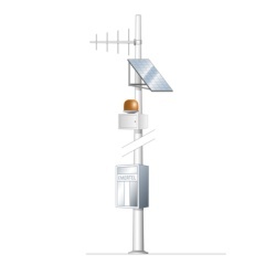 Syscom EMERTEL-40U-V2 Sistema para Comunicacion de Emergencia con Radio TK8302HK (UHF 450-520 MHz).