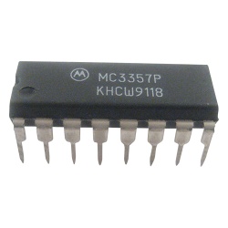 Syscom MC3357P Circuito Integrado de Baja Potencia MC3357P para Frecuencia Intermedia FM de Banda Angosta.