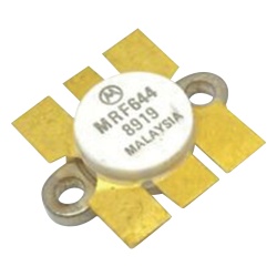 Syscom MRF644 Transistor NPN de Potencia RF Silicio en 470 MHz 6.2 dB 25 Watt 316-01.