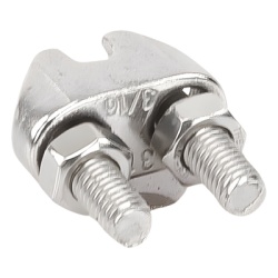 Syscom NUDO-316-MJSS Tensor de 3/8" x 6" acero forjado gancho-argolla ten26