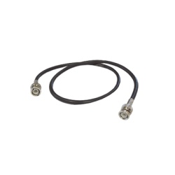 Syscom SBNC-59U-BNC-30 Cable Coaxial RG-59U-SYS-COBRE (30 cm) Cinta Poliester 40% Malla-Aluminio BNC Macho-BNC Macho.