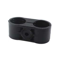 SYSCOM TOWERS CB-114 Paquete de 10 Sujetadores Plasticos Para Cable Coaxial de 1- 1/4"