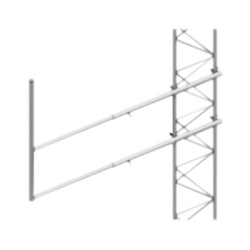SYSCOM TOWERS SBL90G Brazo tipo "F" para tramos STZ-90G galvanizado por Inmersion Caliente.
