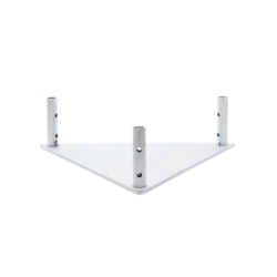 SYSCOM TOWERS SBZ-45 Base Triangular para Tramo STZ45 Galvanizado Electrolitico.
