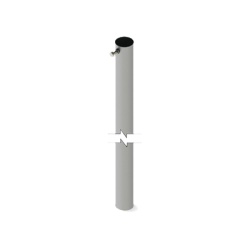 SYSCOM TOWERS SLM-S1G Seccion 1 de Mastil Ligero Telescopico 3 metros altura 1" de Diametro.