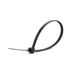 SYSCOM TOWERS ZT-8X400 Corbata o Cincho de Nylon Color Negro 7.6 x 400mm (100 piezas)