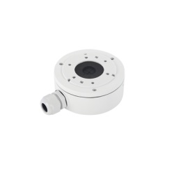 SYSCOM VIDEO DS-1280ZJ-XS-AX Caja de Conexiones de Metal / Compatible con DS-2CD20XX B8-TURBOGXX THC-B120-XX THC-BXX THC-TXX