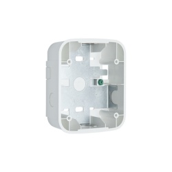 SYSTEM SENSOR SBB-WL Caja de montaje en superficie para pared color blanco compatible con sirenas estrobos y campanas Serie L