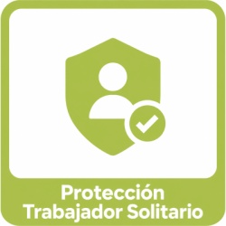 TASSTA TFLEX-LWP Servicio de Protección para Trabajador Solitario / Detección de Caídas e Inactividad / Chequeo Periódico / Llamada de Emergencia SOS / Licencia 12 Meses