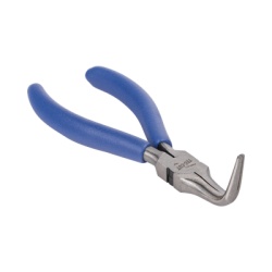 TECHNITOOL 758-PL-011 Pinza de punta curvas de 6 5/8 pulgadas de largo