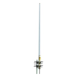 TELEWAVE INC ANT-415F6 Antena Base TELEWAVE de Fibra de Vidrio 405-440 MHz 6 dB Incluye montaje ANTC-482 500 Watt N Hembra.