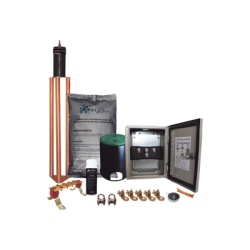 TOTAL GROUND KIT-MASTER-45K Kit de tierra Fisica Modelo TG45K con Electrodo Magnetoactivo 50 x 11.5 cm Capacidad Max: 45 AMP