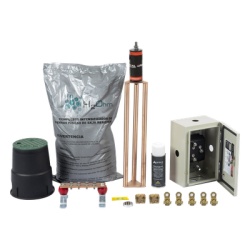 TOTAL GROUND KIT-MASTER-70K-V2 Kit de tierra fisica modelo TG70K con Electrodo Magnetoactivo y Accesorios de Instalacion capacidad: 70 AMP