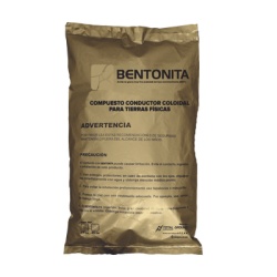 TOTAL GROUND TG-BENTONITA Bentonita Compuesto Conductor Coloidal para Tierras Fisicas Saco con 20 Kgr.