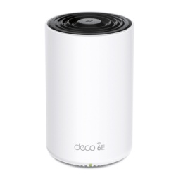 TP-LINK DECO-XE75-PRO Router Inalambrico MESH Interior para Hogar / Doble Banda Wi-Fi 6E AX5400 Mbps / 1 Puerto 2.5G WAN/LAN / 2 Puertos 1G WAN/LAN / 4 Antenas Internas / Administracion Mediante la Ap
