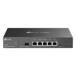 TP-LINK ER7206 Router Omada VPN / SDN Multi-WAN Gigabit / 1 Puerto WAN SFP Gigabit / 1 Puerto WAN RJ45 Gigabit / 2 Puertos LAN RJ45 Gigabit / 2 Puertos Configurables LAN/WAN / 150 000 Sesiones Concurr