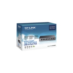TP-LINK TL-SG108PE Easy Smart Switch PoE JetStream 8 puertos 10/100/1000 Mbps 55 W