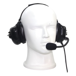 TX-740-M11 Auriculares / Orejeras de Gel / Micrófono Cancelación de Ruido / Cable Kevlar / PTT 360°