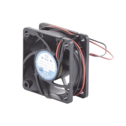 TX PRO FAN-602512 Ventilador Anticondensante Axial Cuadrado 60x60x25 mm 12 Vcc 4390 RPM 1.8 W 0.15 A Flujo de Aire de 25.0 CFM Union Sellada.