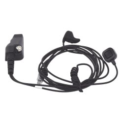 TX PRO TX-500-K02 Micrófono-Audífono Profesional / Cancelación de Ruido / Cable Kevlar 20 kg / PTT de Anillo / Compatible Kenwood Serie 80/90/140/180/NX