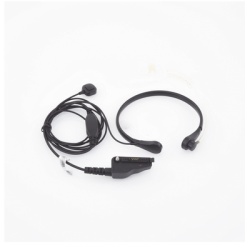 TX PRO TX-780-K02 Micrófono de Garganta / Cancelación de Ruido por Vibración / Tubo Acústico PU Grado Médico / Cable Kevlar Reforzado / PTT de Anillo / Compatible Kenwood K02 - Img 5