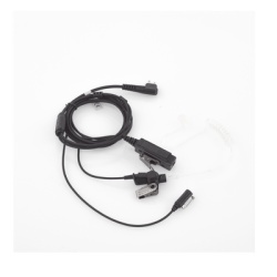 TX PRO TX-885-M01 Micrófono-Audífono de Vigilancia / 3 Cables Independientes / Tubo Acústico Transparente / PTT Remoto / Conector 2 Pines - Img 3