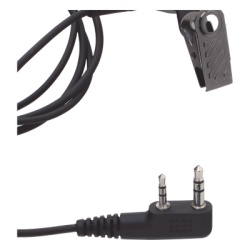 TX PRO TX-EHKAV2 Micrófono-Audífono de Tubo Acústico / Grado Médico / PTT de Alta Resistencia / Cable Reforzado con Kevlar / Compatible con Radios KENWOOD y TXPRO - Img 2