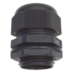 TX PRO TXG-PG-100NBK Conector Glándula Plástico / Rosca NPT 1" (25.4 mm) / Rango de Cable 16-22 mm / Color Negro / 7 Dimensiones Precisas - Img 2