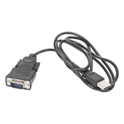 TXUSBDB9 Convertidor USB a Serial / DB9 / 230 Kbps / Cable 1.5 m (4.9 ft) / Plug and Play / Windows 7 a 11