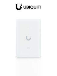 UBIQUITI U-POE+ - Inyector PoE IEEE8023AT/ Voltaje de 48V DC @ 0.65A/ Hasta 30W de Suministro PoE/ Ideal Para Conexión de APs & Cámaras & Controles de Acceso/ Compatible con Dispositivos Funcionen con Estándar PoE 802.3af/at