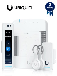 UBIQUITI UBI0720002 UBIQUITI UA-G2-SK-PRO - Kit de control de acceso profesional UniFi para 1 puerta Entrada y Salida Incluye: 1 x UA-Hub 1 x Lector G2 Reader Pro 1 x Lector G2 Reader 2 x Llavero