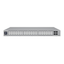 UBIQUITI USW-PRO-MAX-48-POE Switch administrado capa 3 / 48 puertos / 16x 2.5 GbE + 32x 1 GbE / 2x SFP+ 10G / PoE++ 720W / Pantalla táctil 1.3"